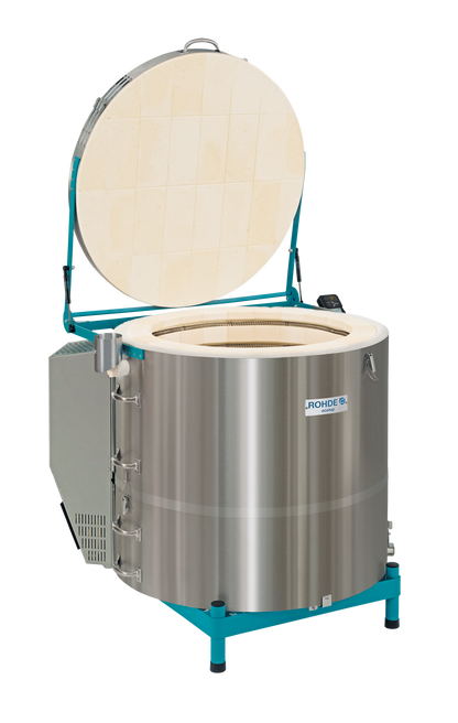 Rohde Toplader ECOTOP 200 S inkl. Regelanlage ST 310 / 400 V / 200 Liter / bis 1290 Grad