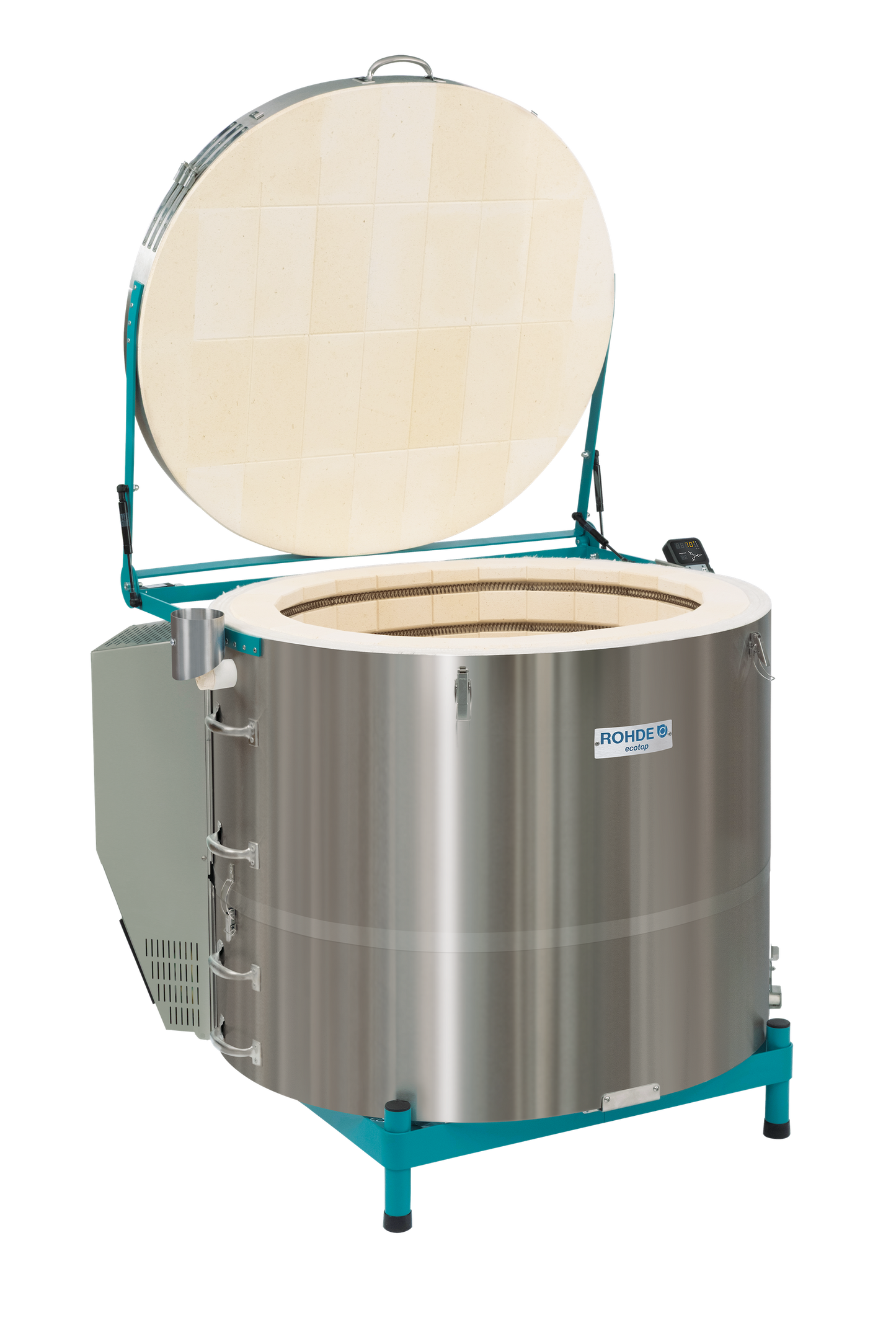Rohde Toplader ECOTOP 250 S inkl. Regelanlage ST 310 / 400 V / 250 Liter / bis 1290 Grad