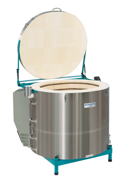 Rohde Toplader ECOTOP 250 S inkl. Regelanlage ST 310 / 400 V / 250 Liter / bis 1290 Grad