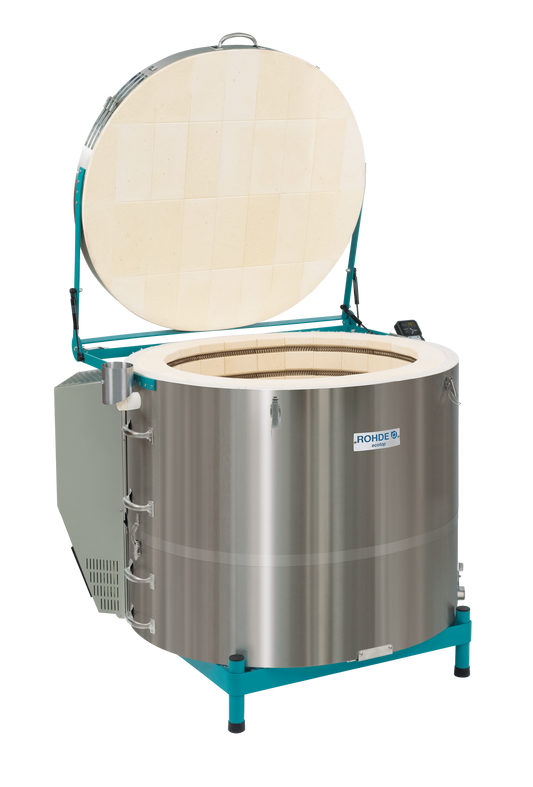 Rohde Toplader ECOTOP 250 S inkl. Regelanlage ST 310 / 400 V / 250 Liter / bis 1290 Grad
