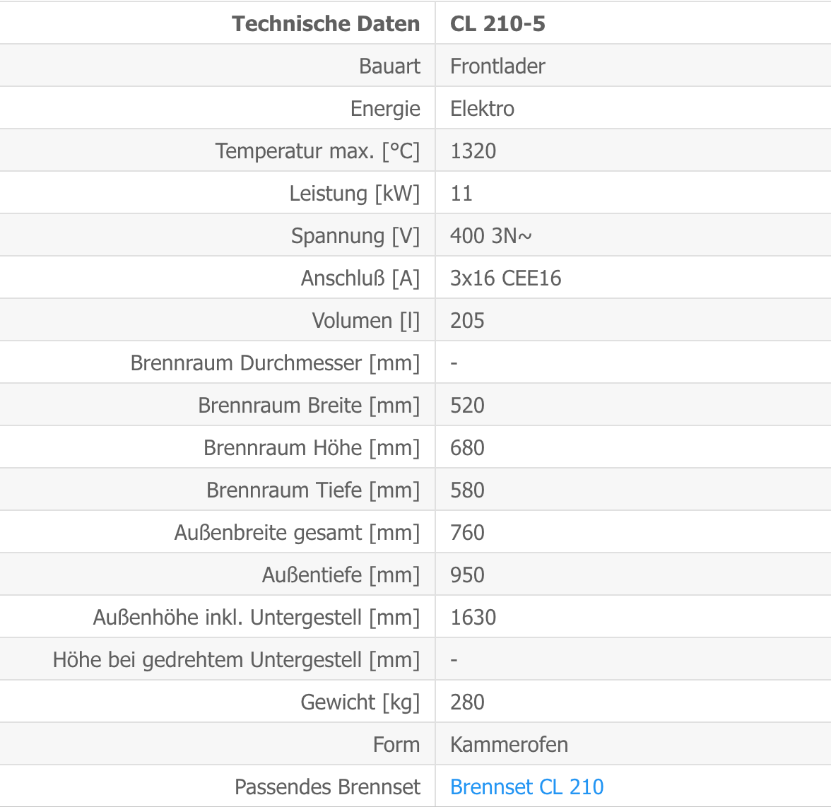 Kittec CL 210-5