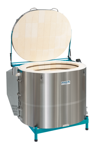 Rohde Toplader ECOTOP 300 S inkl. Regelanlage ST 310 / 400 V / 300 Liter / bis 1290 Grad